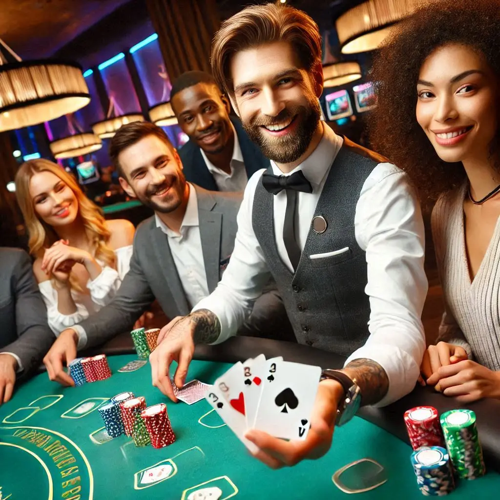 croupier bij BETSSON CASINO